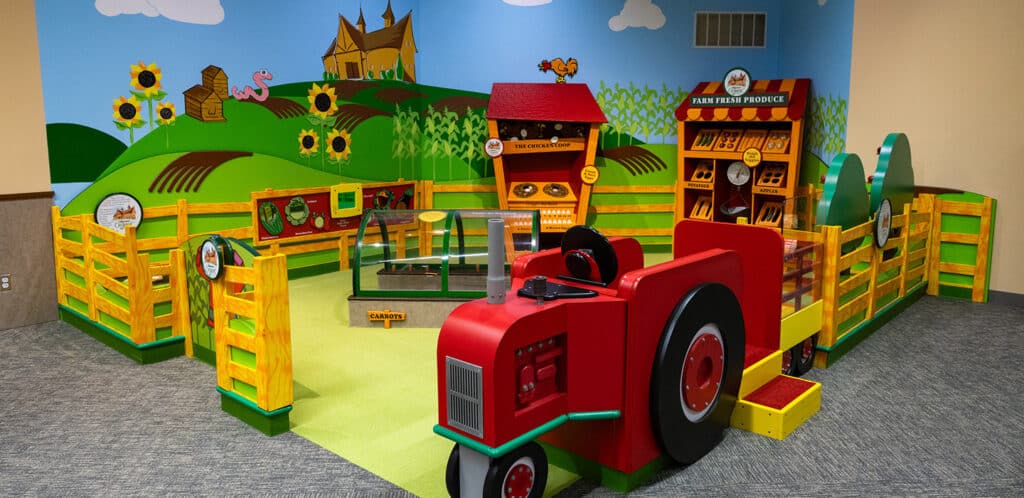 Wegmans Super kids market organic farm toddler area