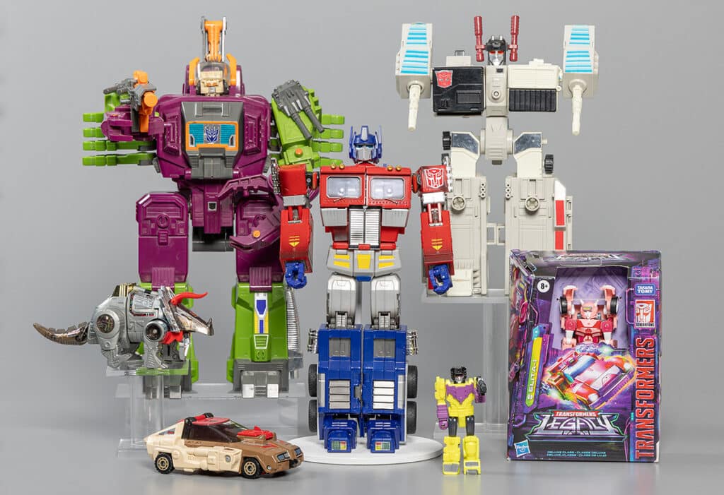 Transformers action figures