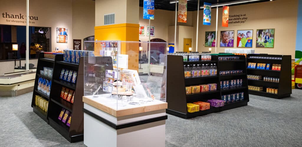 Wegmans super kids market exhibit