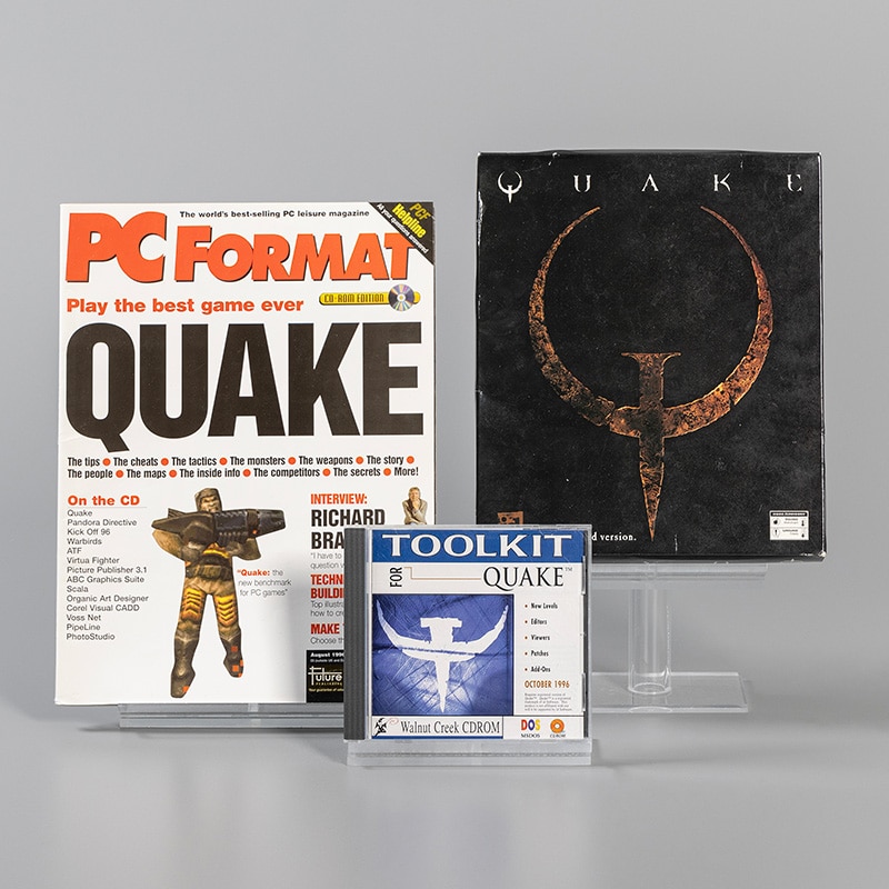 Quake artifacts and PC magazine