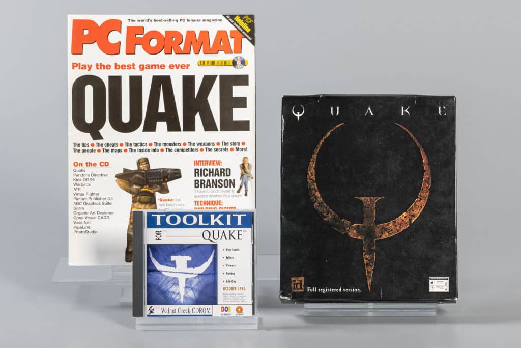 Quake artifacts and PC magazine