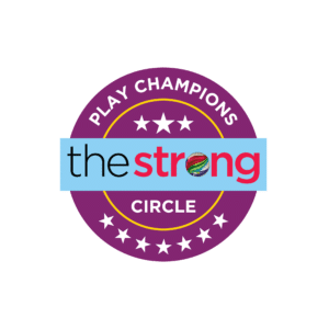 Play Champions Circle in circle with museum logo across the middle
