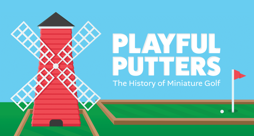 Playful Putters windmill logo